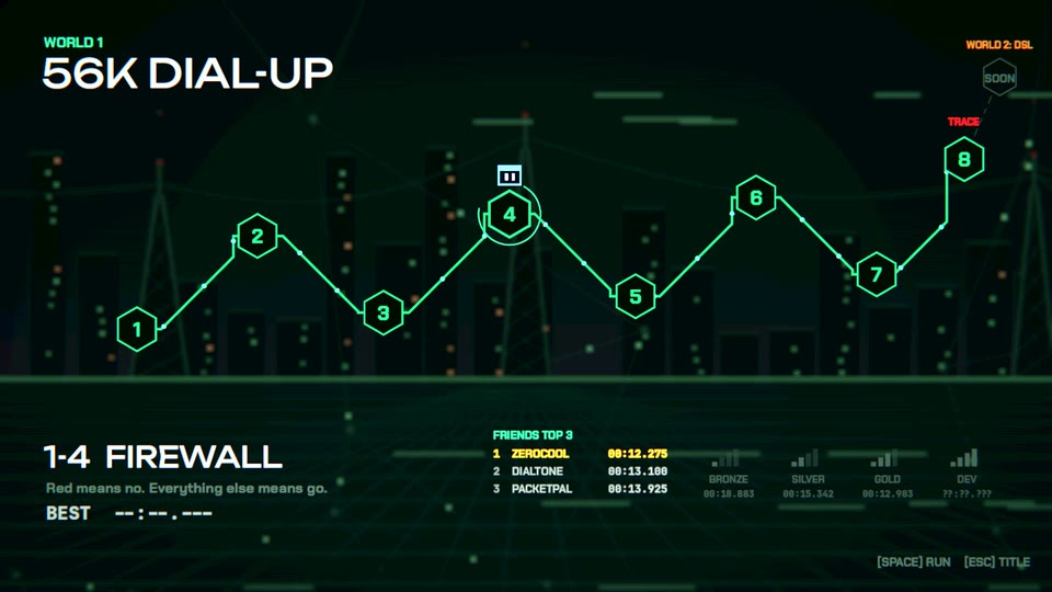 The World 1 network map